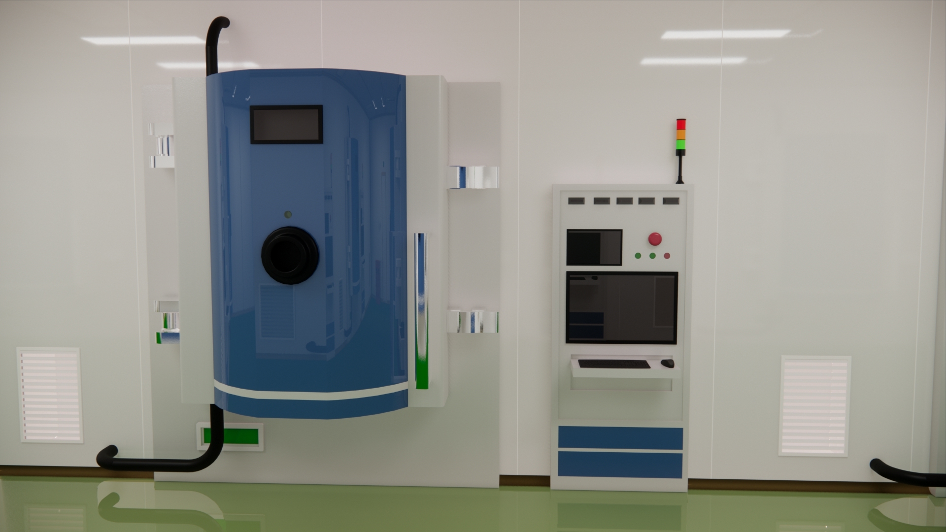 Design of ten thousand-level workshop，