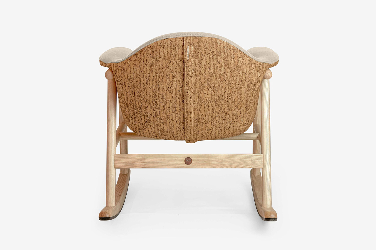 cork，Rocking chair，furniture，product design，