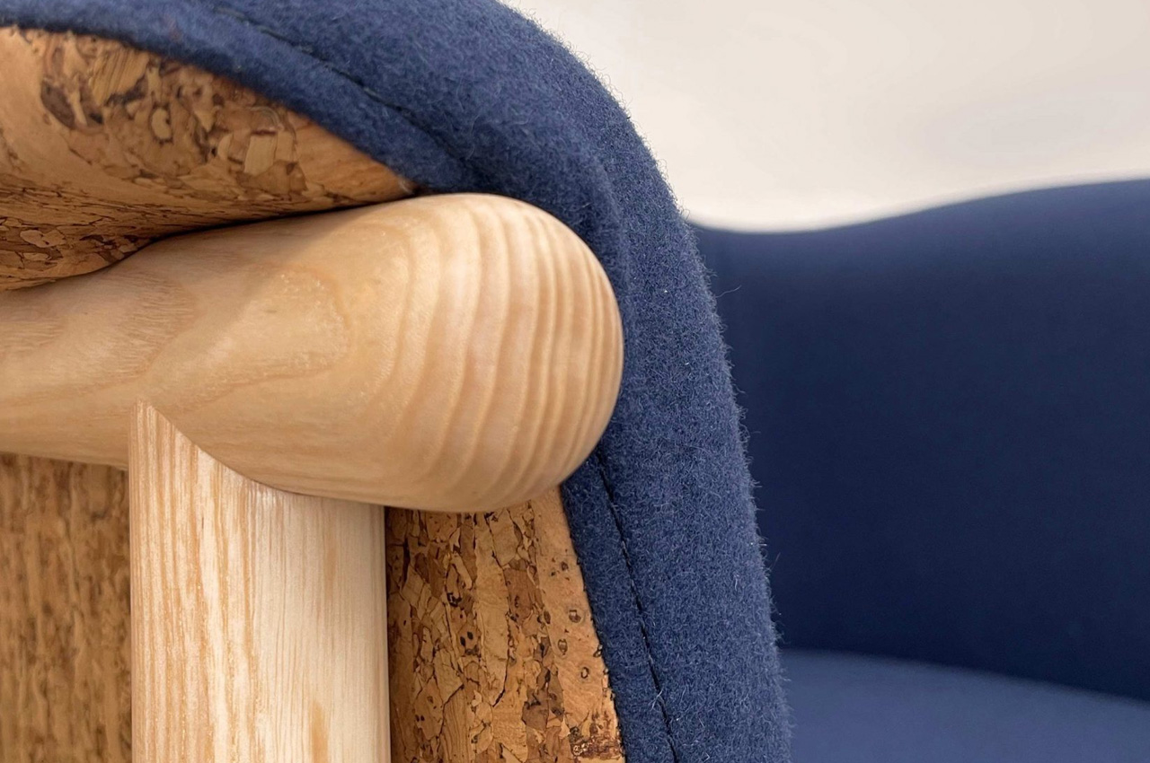 cork，Rocking chair，furniture，product design，