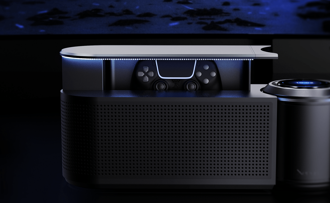 Xeron，Game speaker，loudspeaker box，product design，