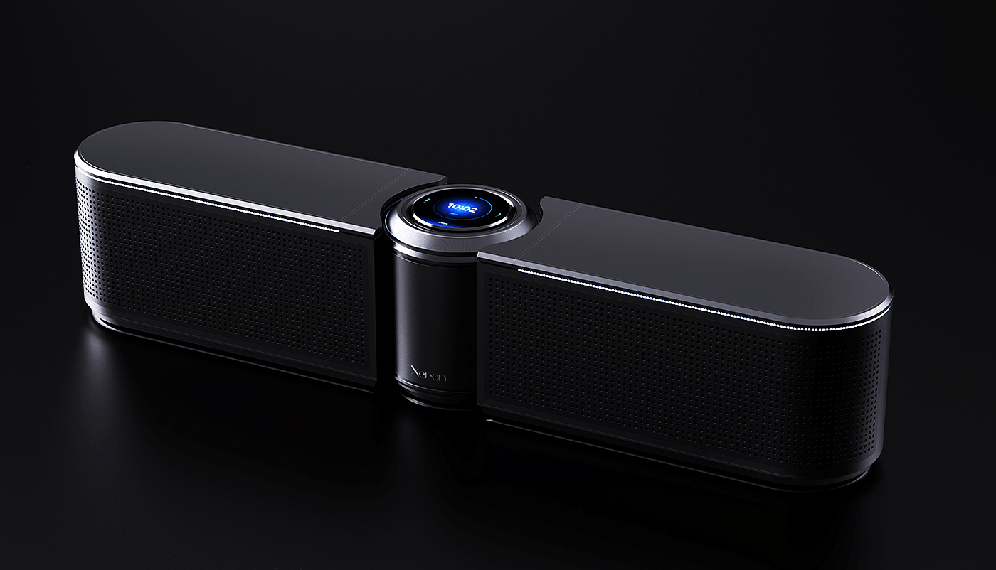 Xeron，Game speaker，loudspeaker box，product design，