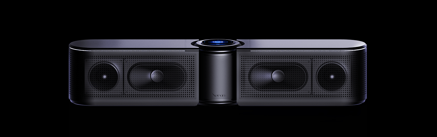 Xeron，Game speaker，loudspeaker box，product design，