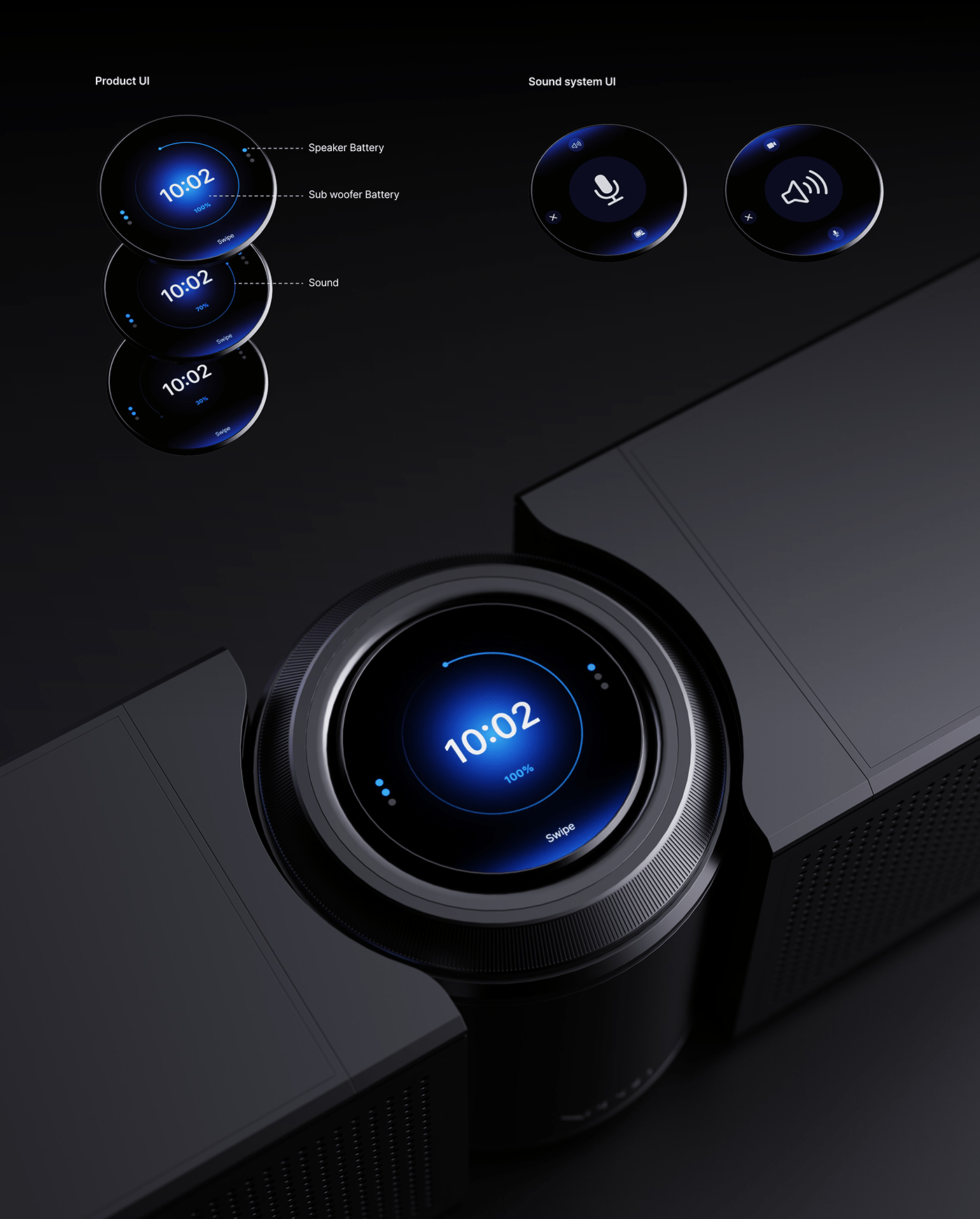 Xeron，Game speaker，loudspeaker box，product design，