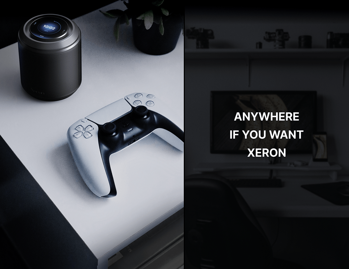 Xeron，Game speaker，loudspeaker box，product design，