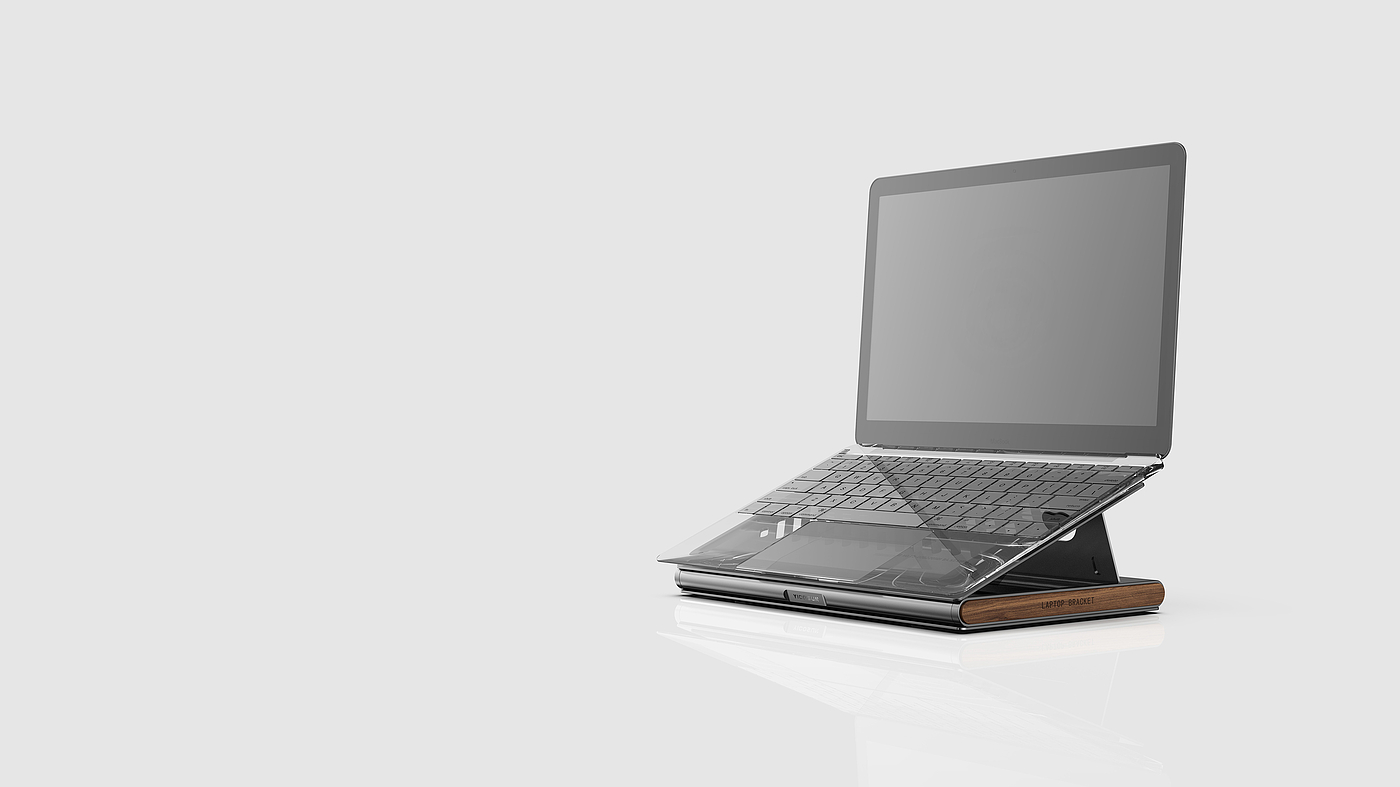 Laptop stand，product design，3C digital product accessories，Multifunctional design，Docking station，