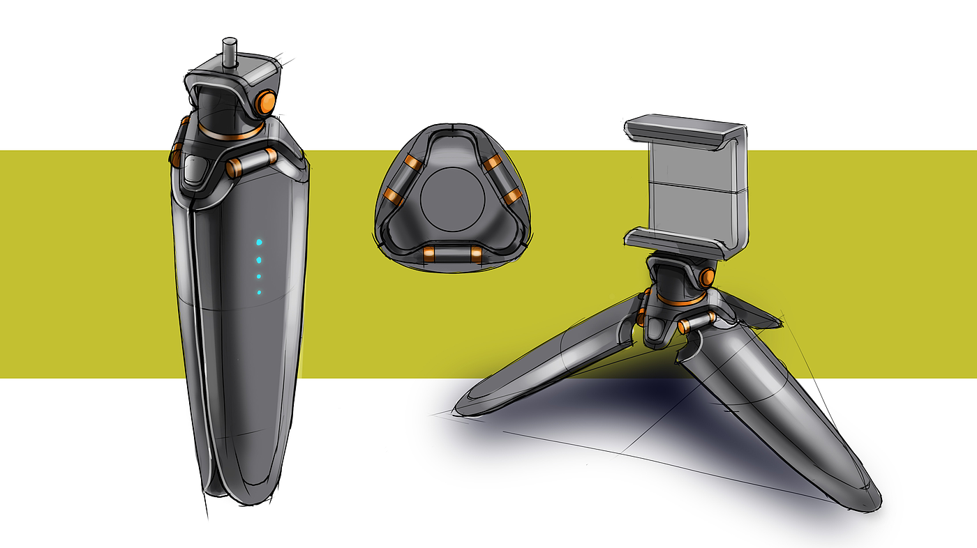 Star Wars，tripod，Mobile phone photography，Mobile phone video shooting，modularization，Wireless powered tripod，