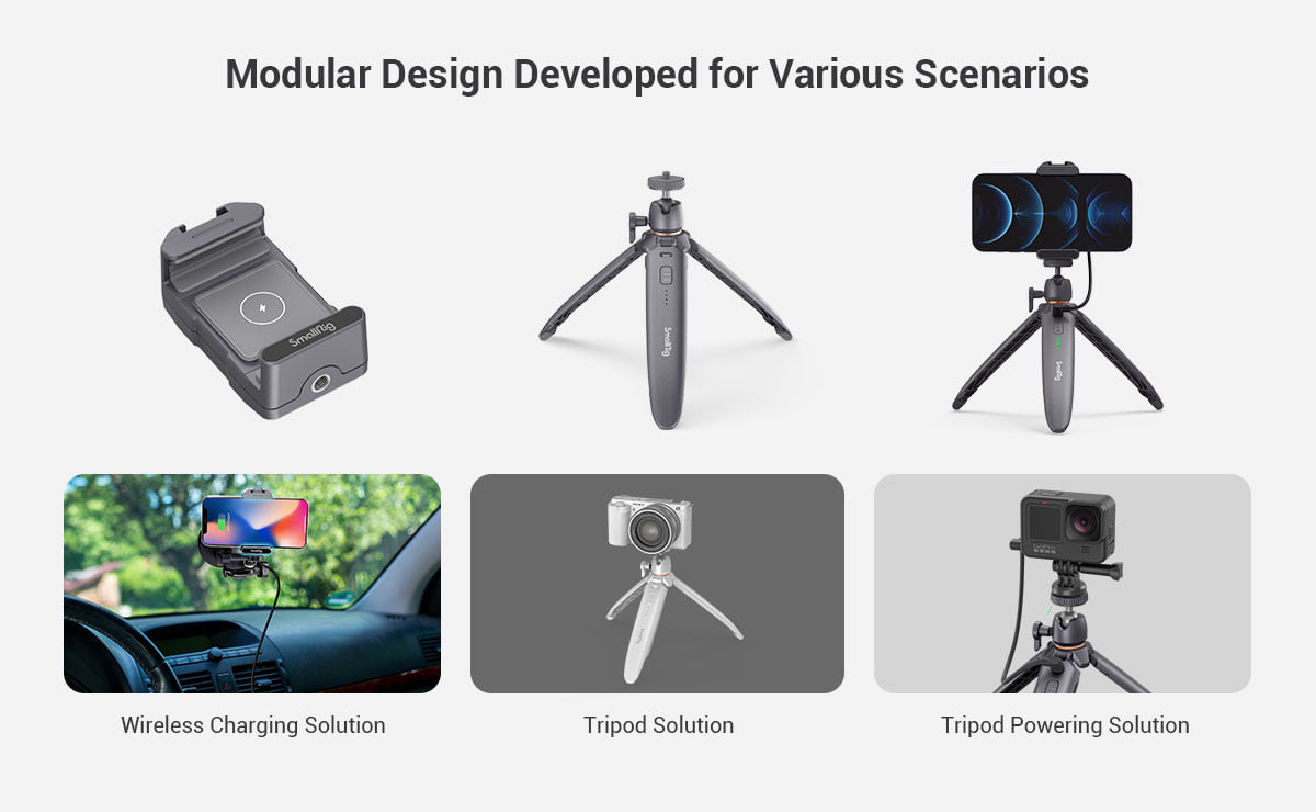 Star Wars，tripod，Mobile phone photography，Mobile phone video shooting，modularization，Wireless powered tripod，