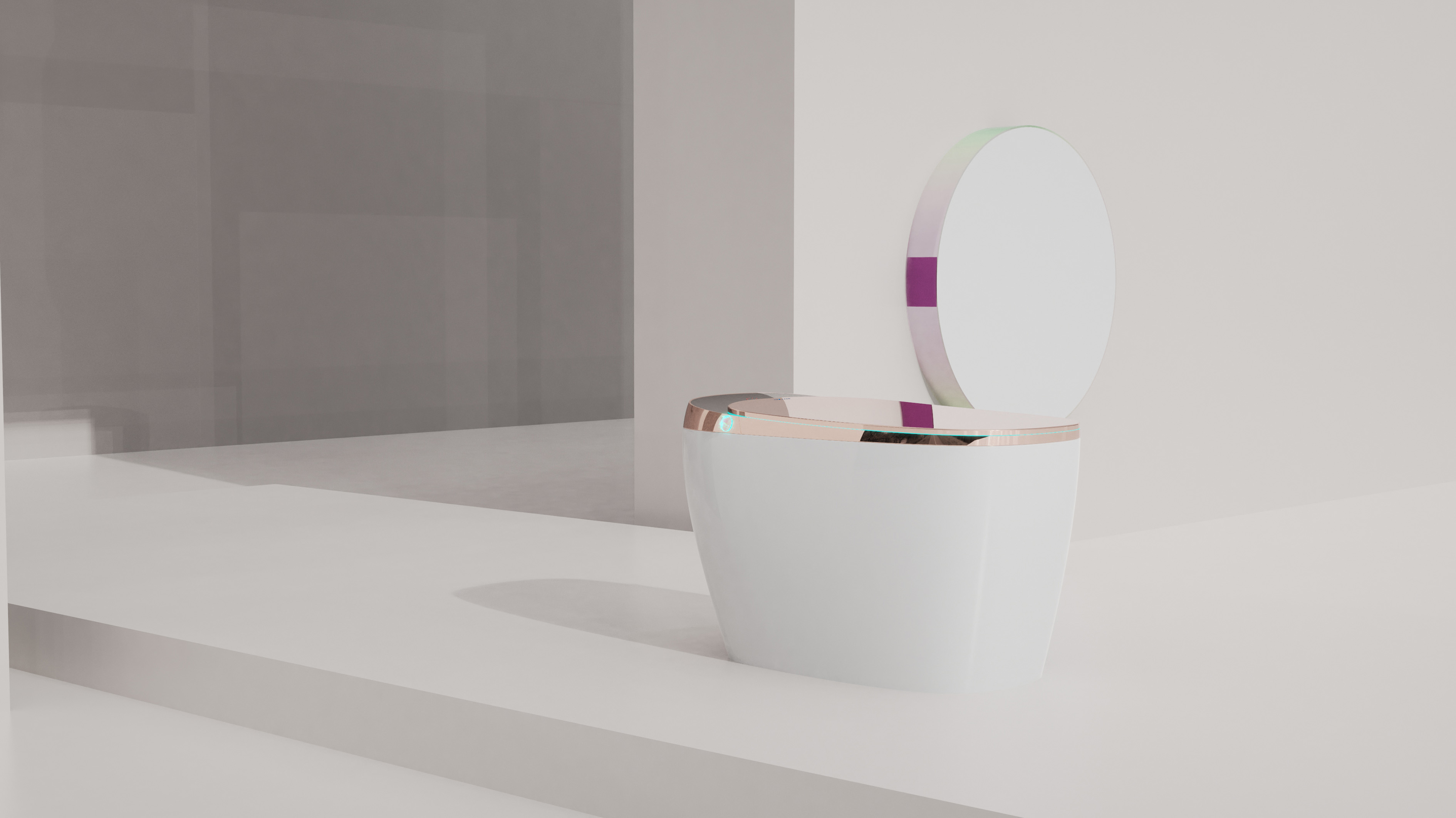 Intelligent toilet，