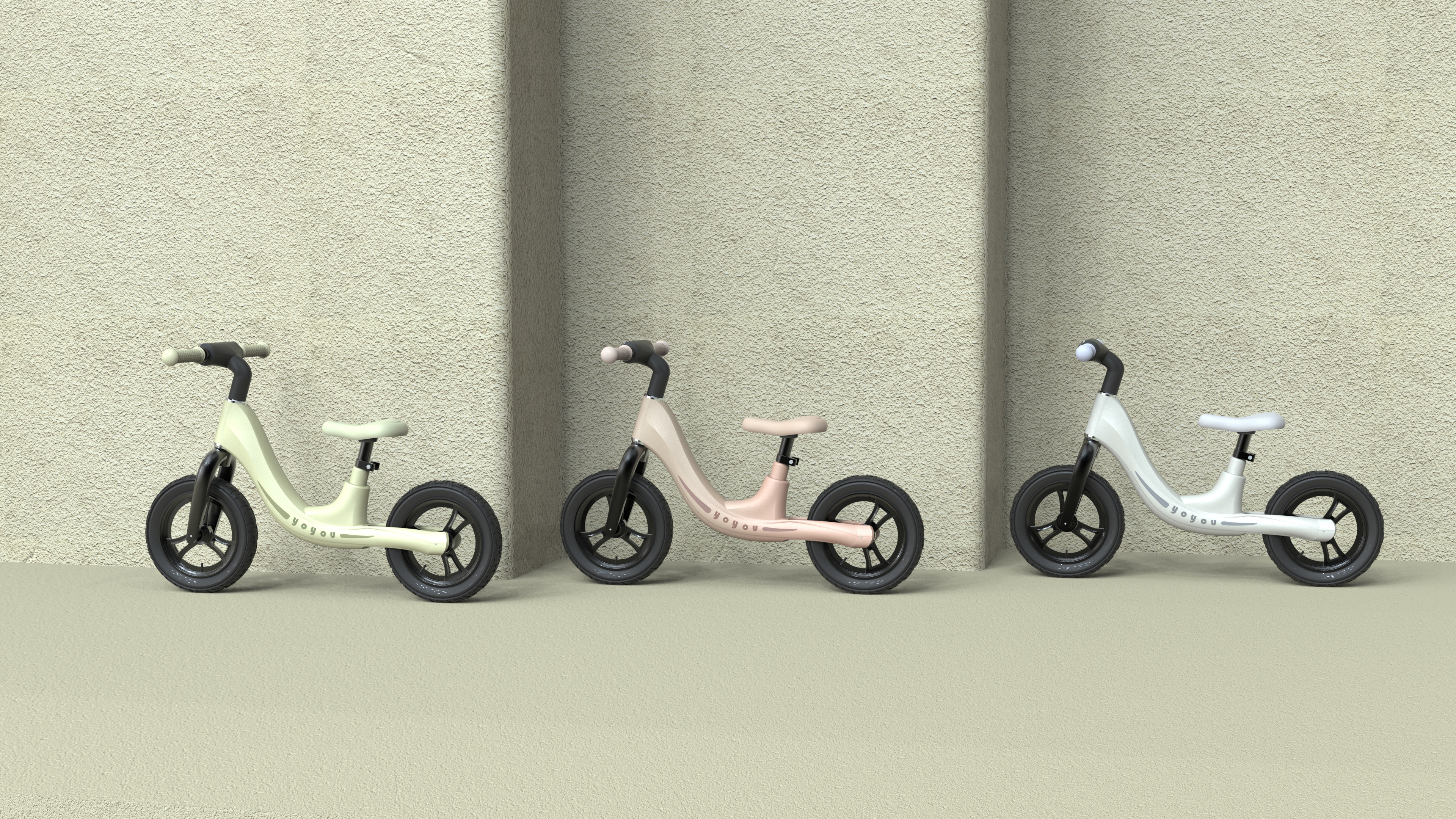 product design，Children's balance car，Gradual change，Balance car，