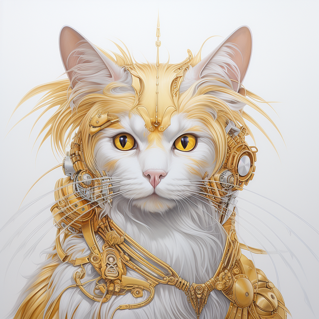 midjourney，cat，