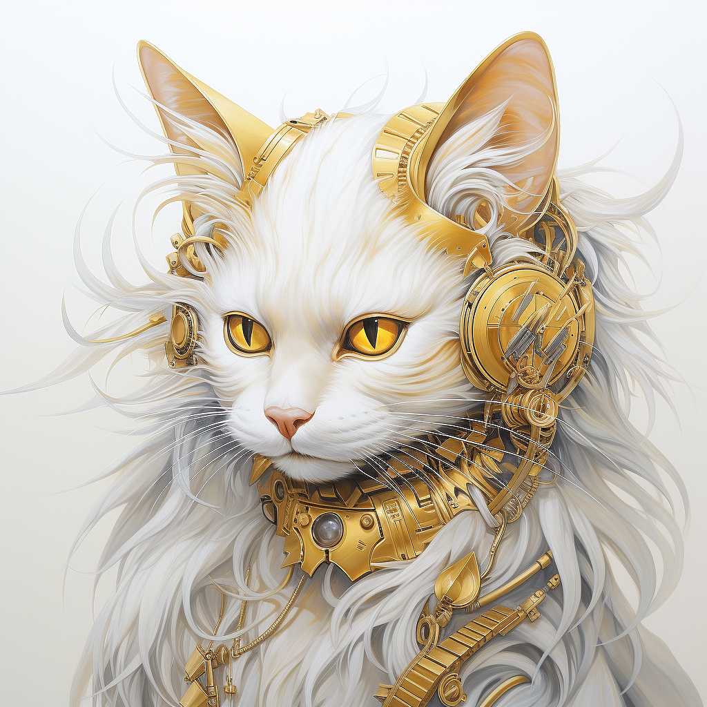 midjourney，cat，