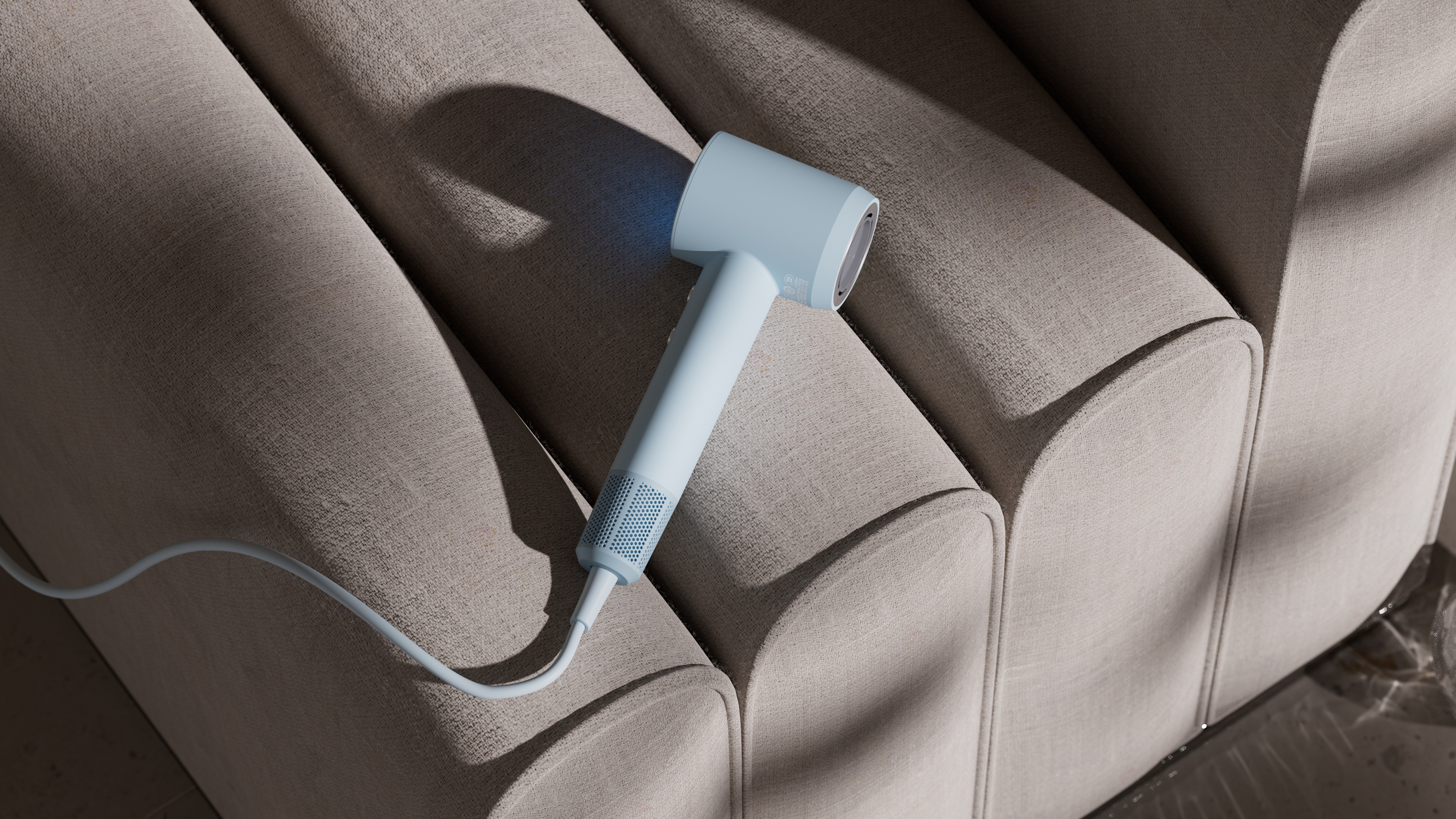 hair drier，High speed hair dryer，Gehu，Dry hair，visual effect，5% design，