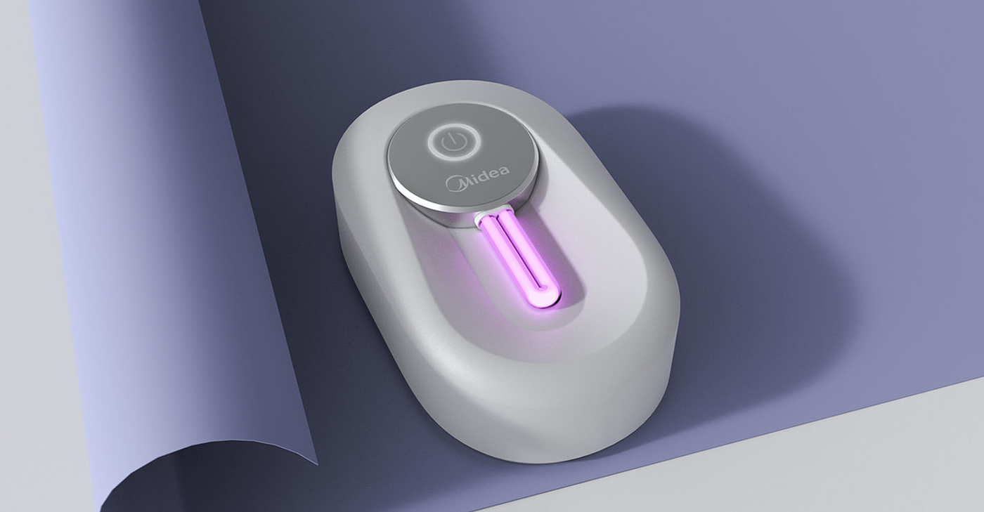 Toilet disinfector design，Sterilizer design，product design，industrial design，Appearance and structure design，