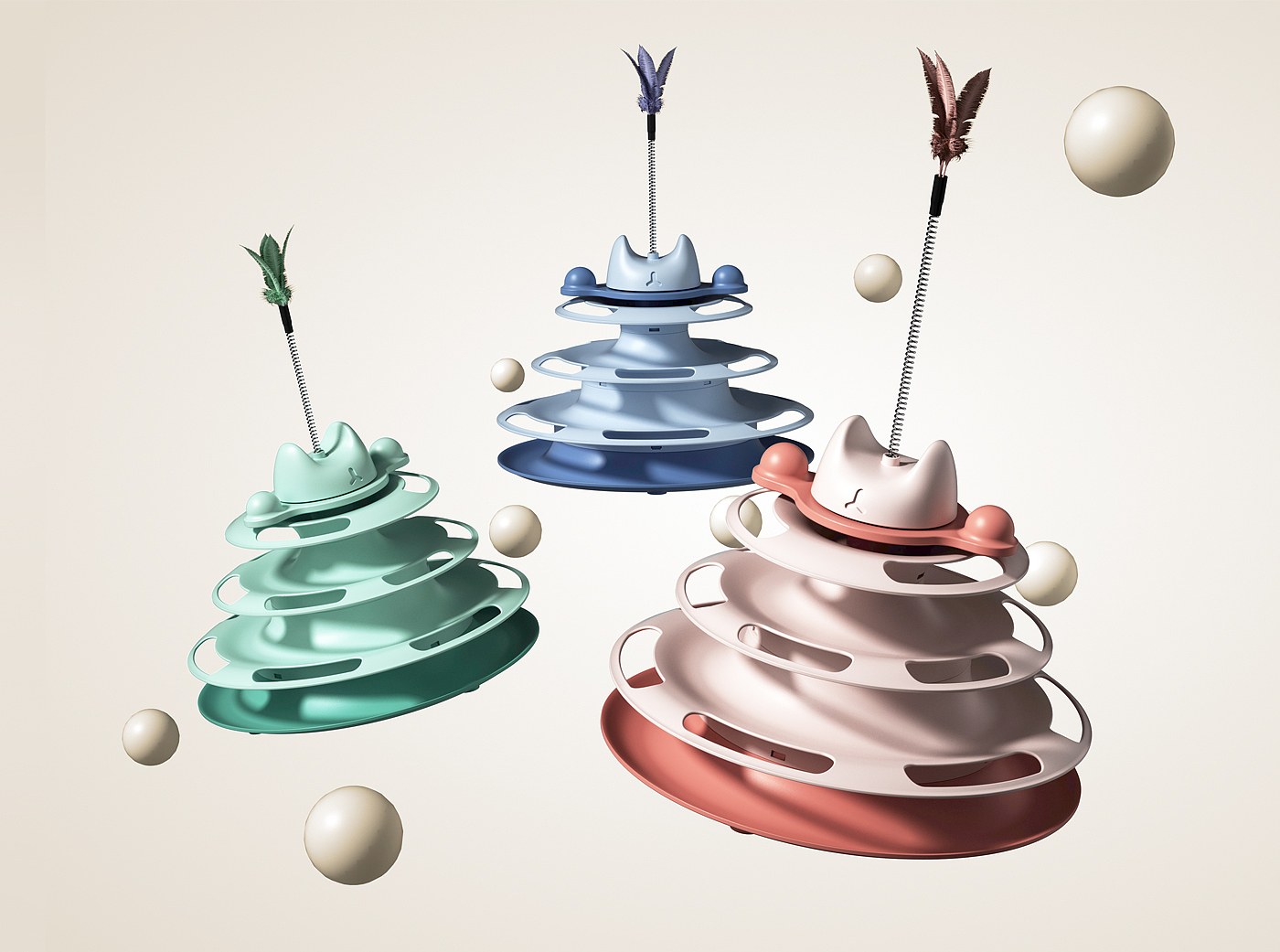 Pet Supplies & Pet，Pet products design，product design，industrial design，Creative design，Cat toys，