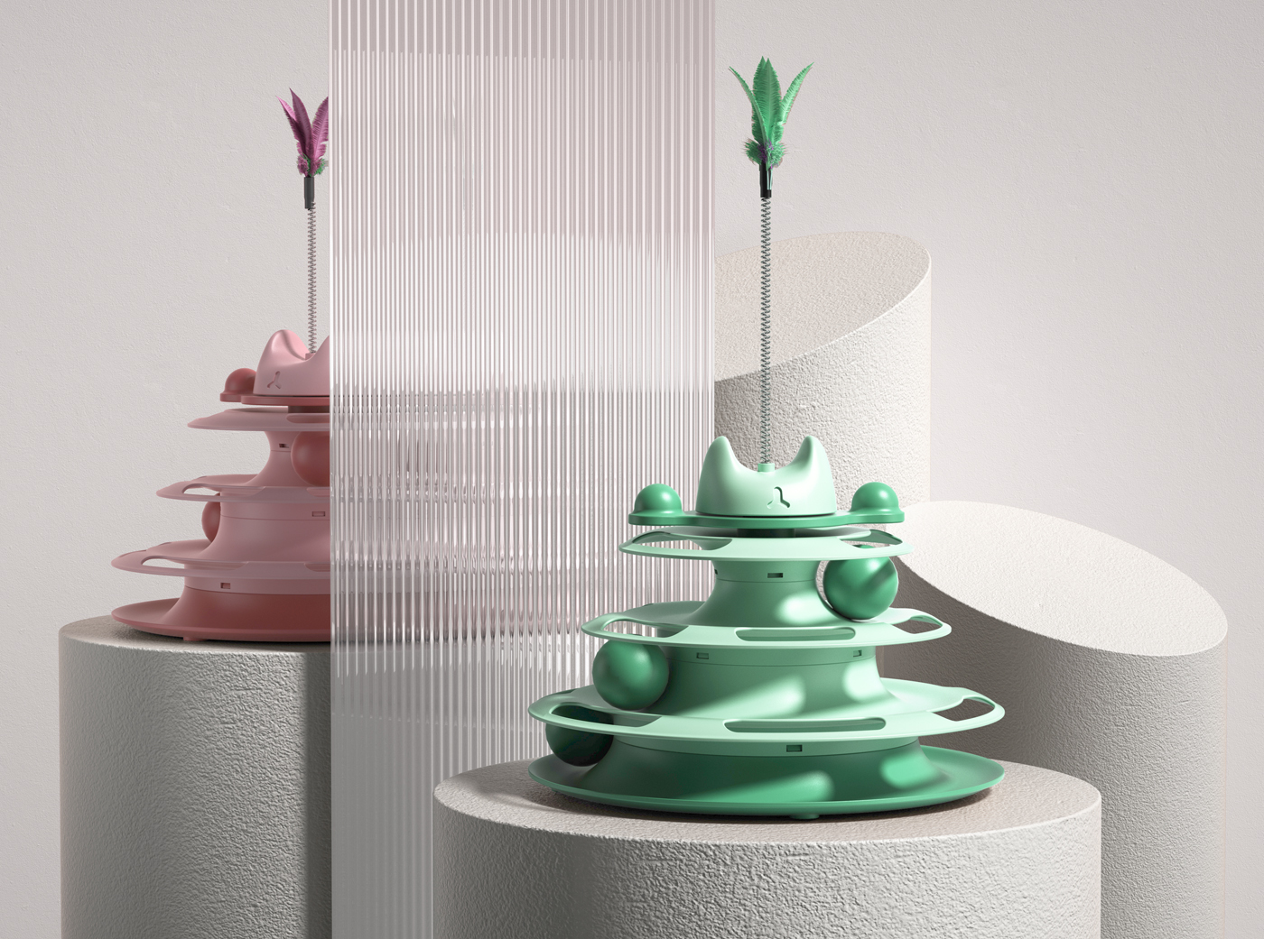 Pet Supplies & Pet，Pet products design，product design，industrial design，Creative design，Cat toys，