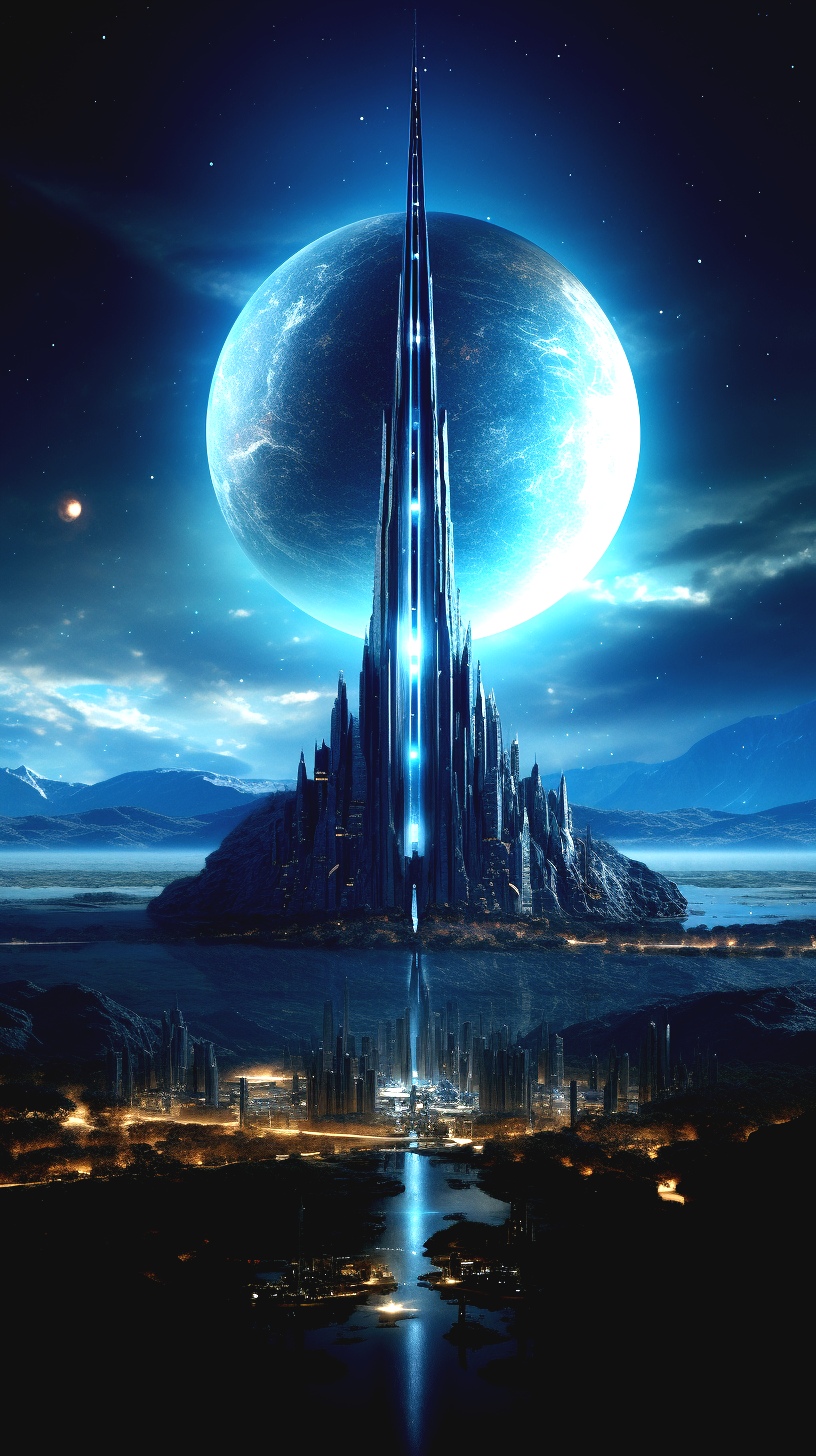 science fiction，alien civilization，Cosmic Planet，Science Fiction World，