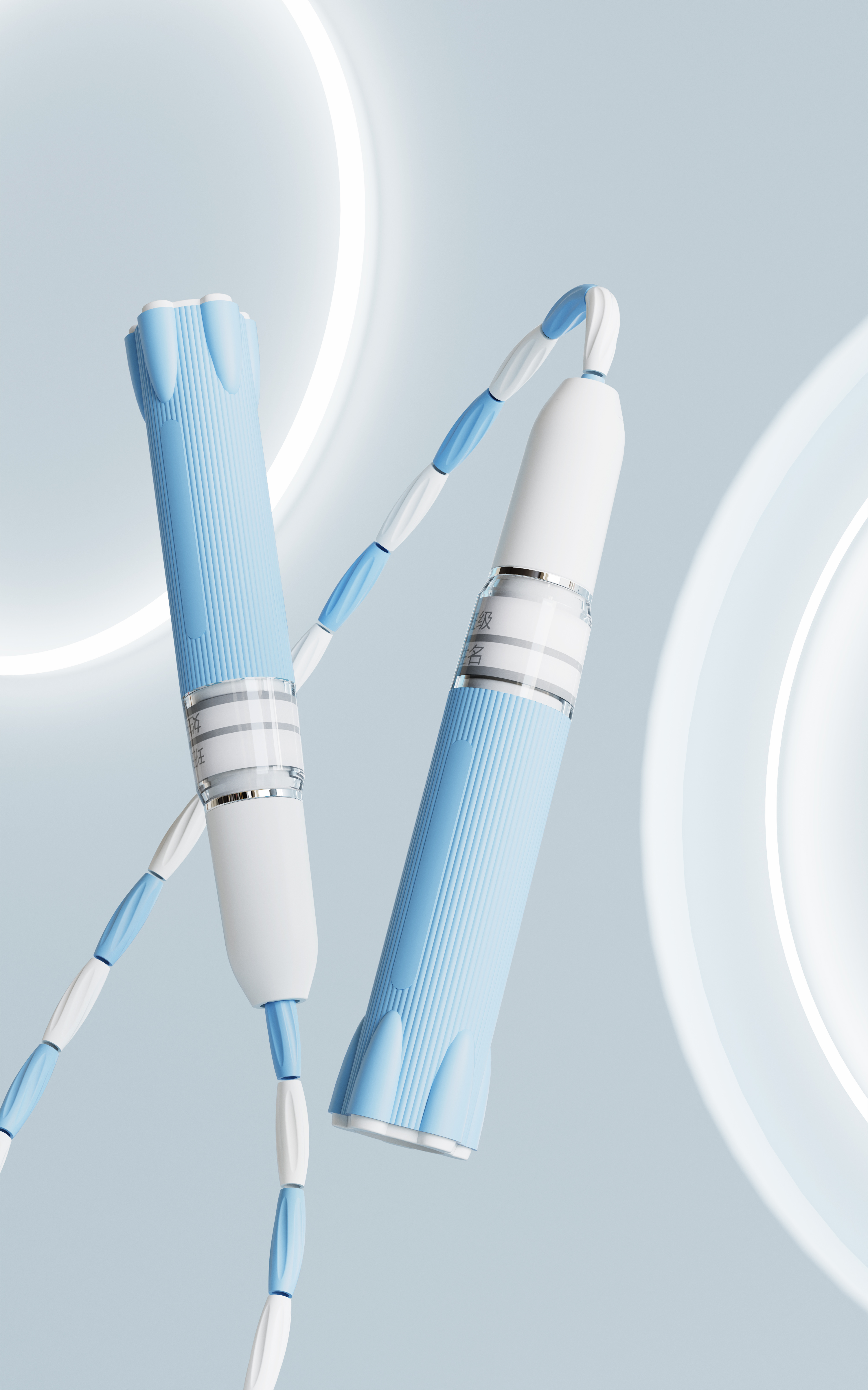 Slub rope skipping，Rocket jump rope，Bodybuilding，outdoors，children，lovely，science and technology，