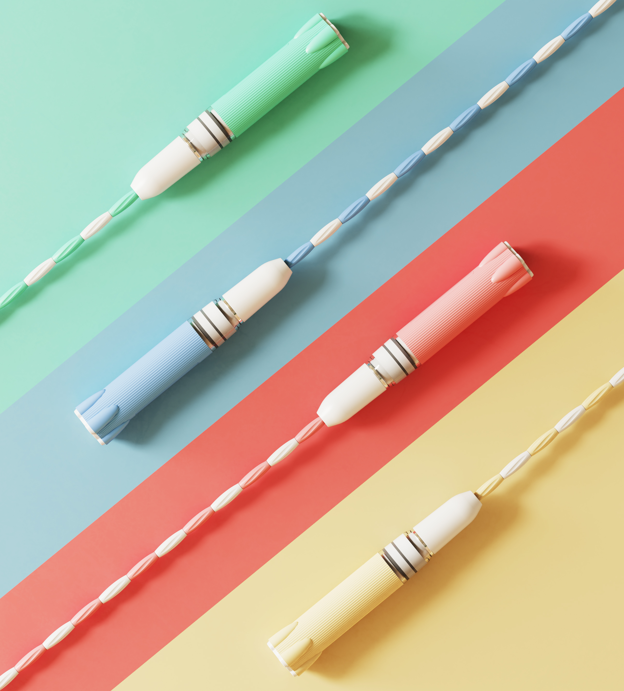 Slub rope skipping，Rocket jump rope，Bodybuilding，outdoors，children，lovely，science and technology，