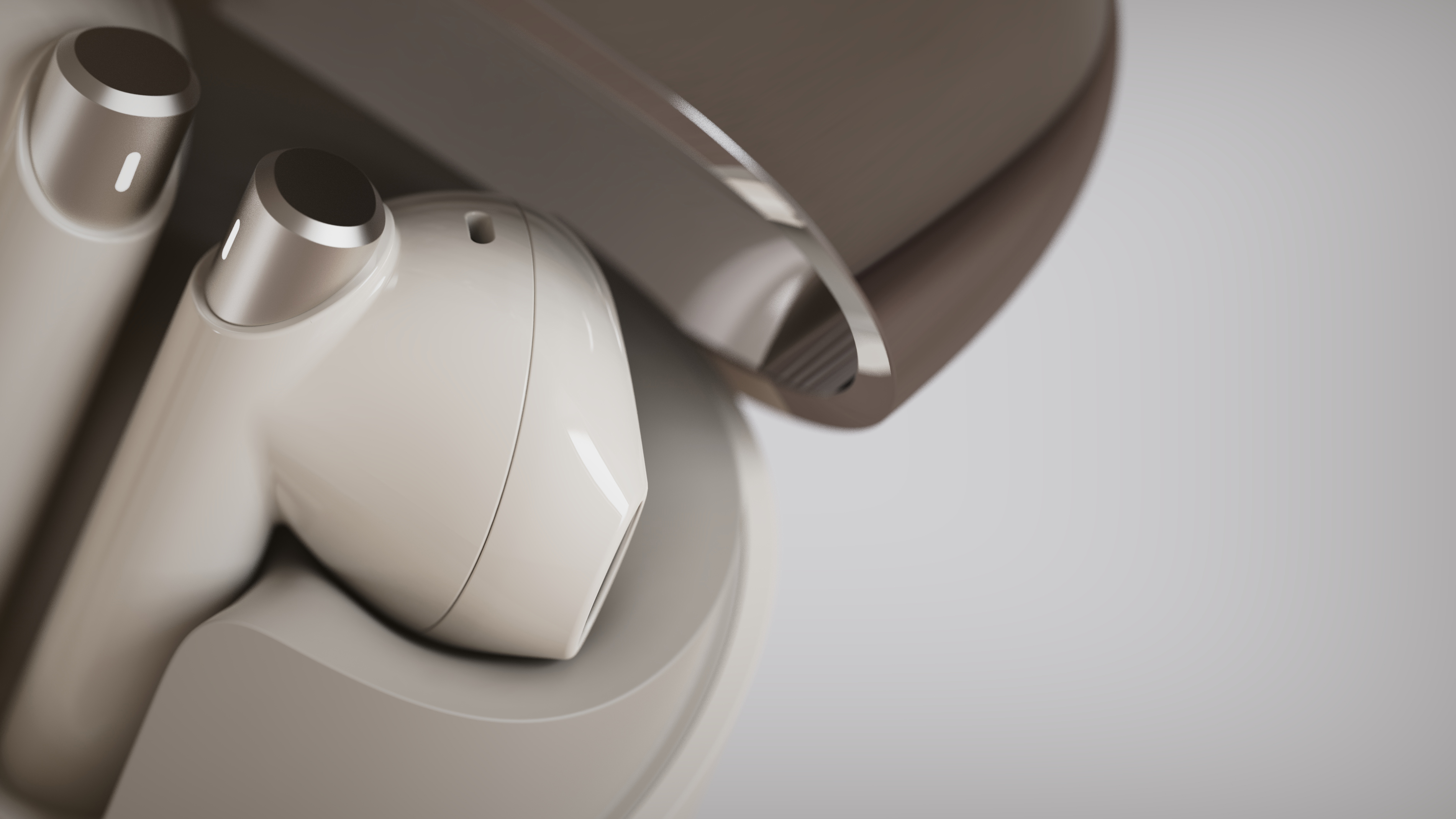 tws，Bluetooth headset，industrial design，appearance，