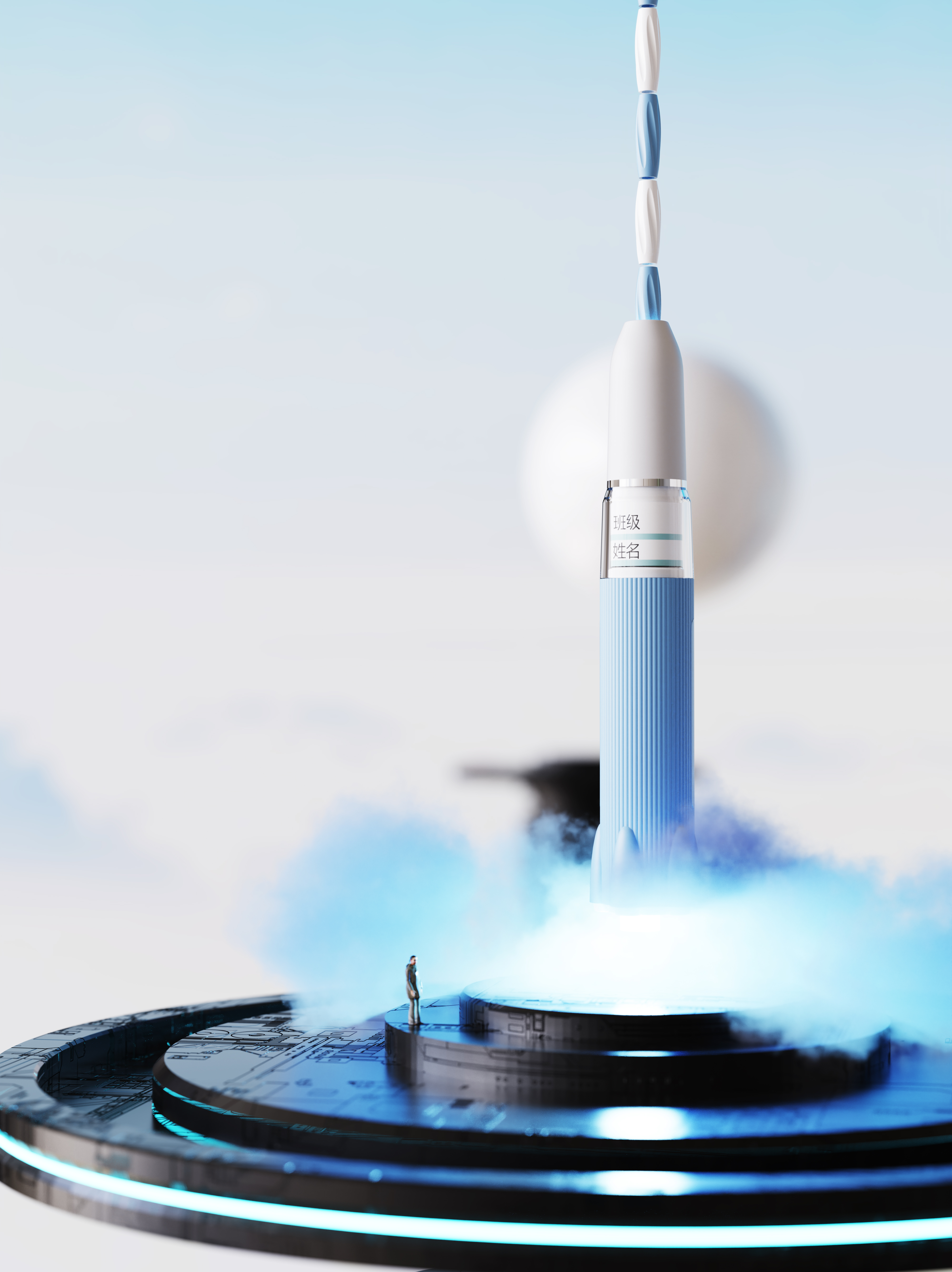 Slub rope skipping，Rocket jump rope，Bodybuilding，outdoors，children，lovely，science and technology，