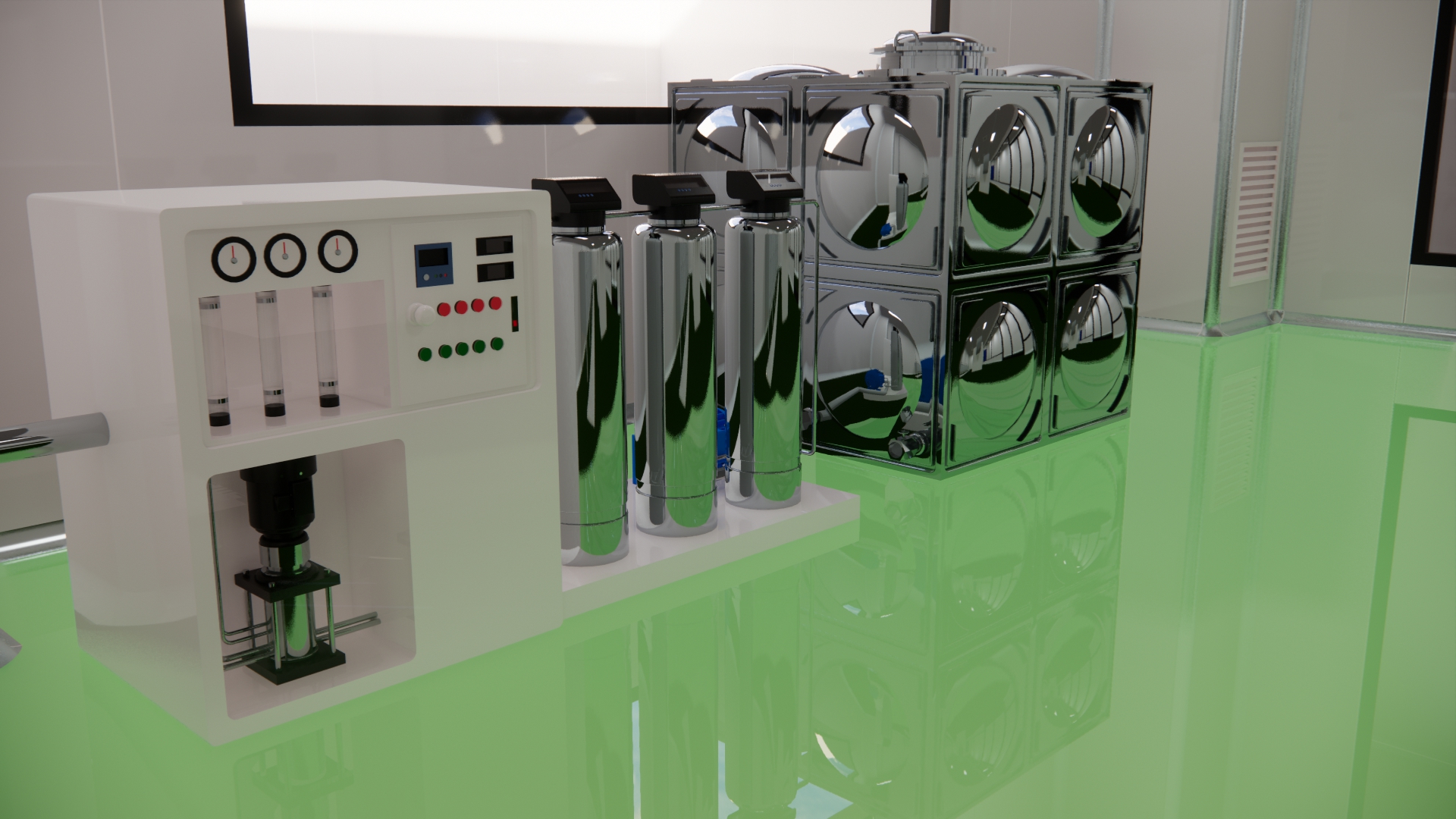 Ten thousand dust-free workshop，