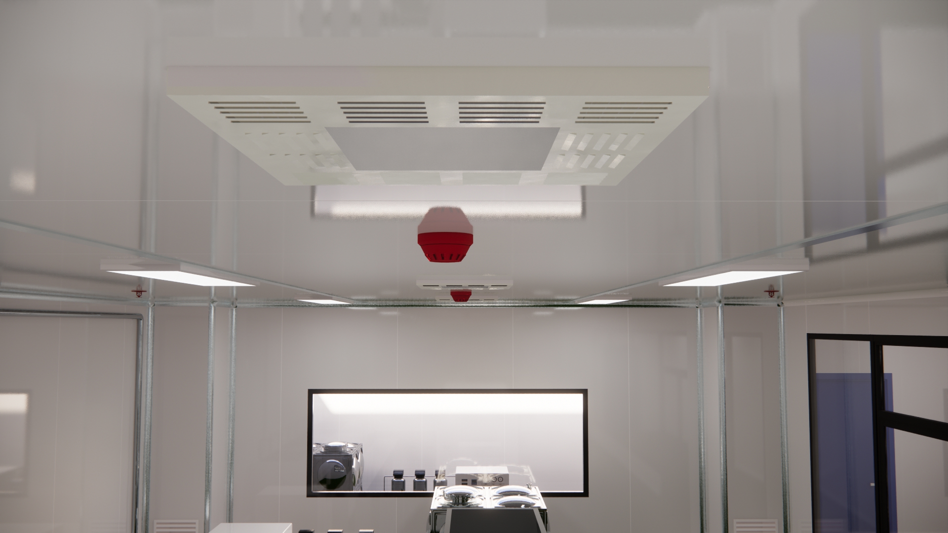 Ten thousand dust-free workshop，