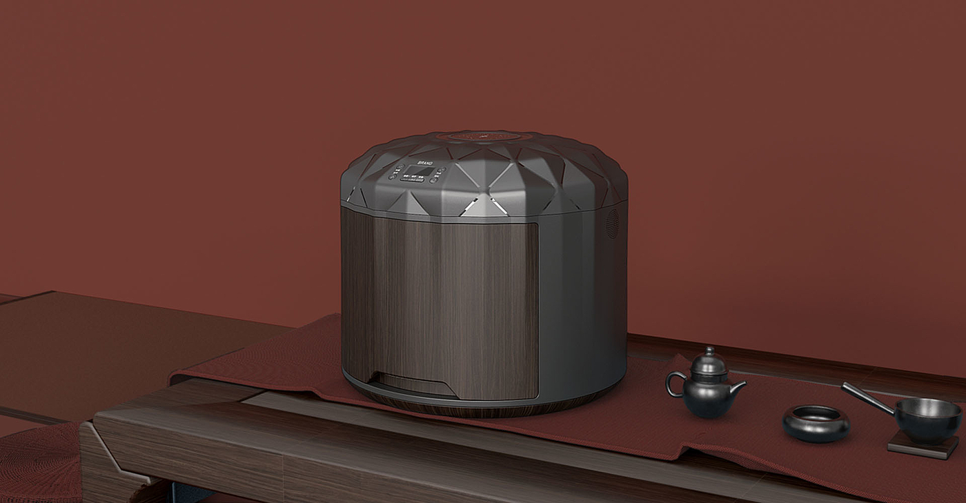 Design of Disinfection Cabinet for Tea Set，Disinfection cabinet design，Design of Disinfection Products for Tea Set，product design，Appearance and structure design，