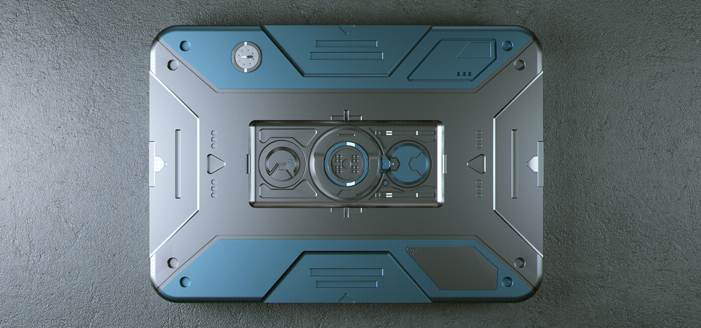 cad，Scifi-Box，Render，octane，