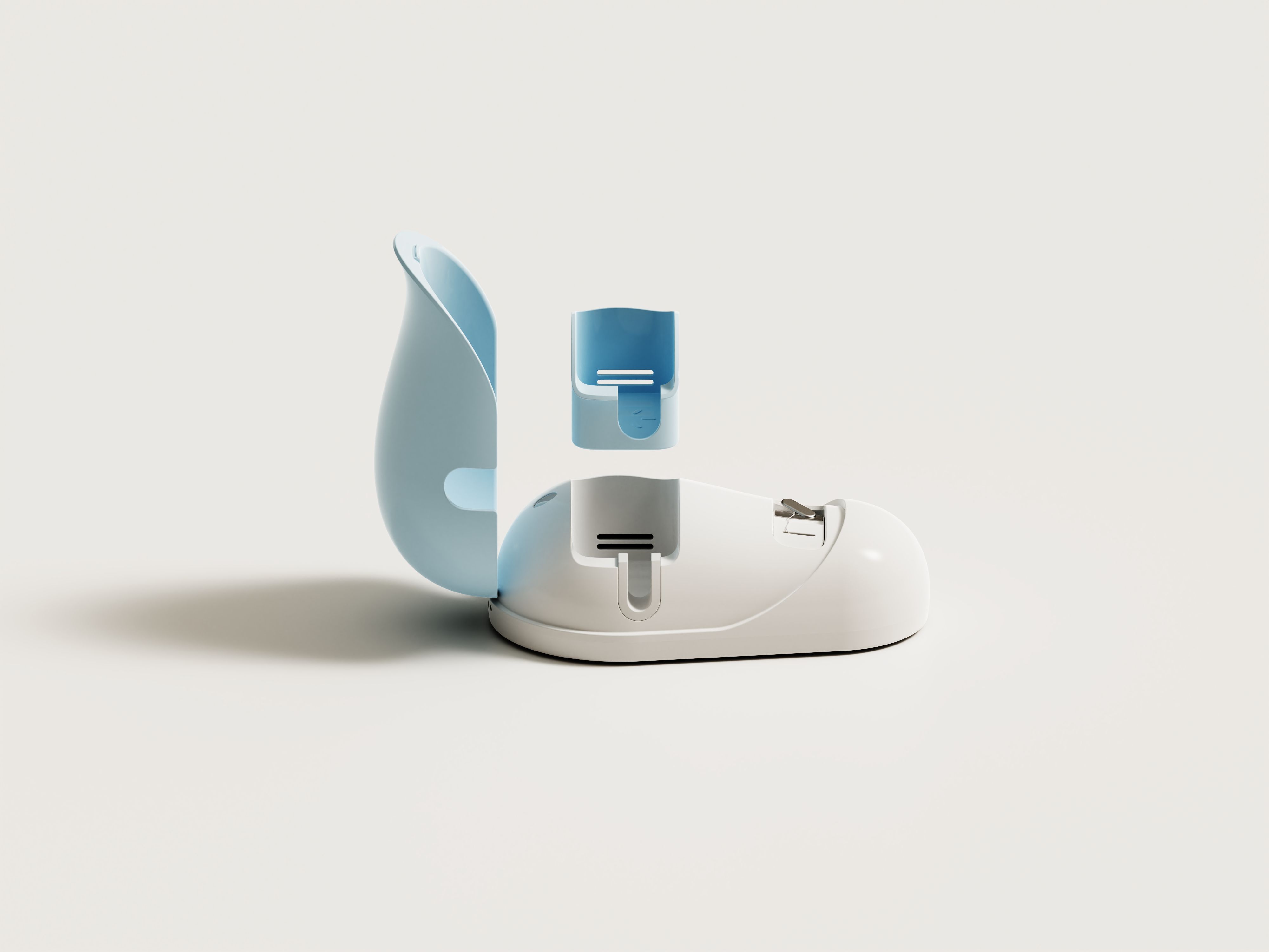 product design，Design，Floss，Toothbrush sterilizer，FLUV，