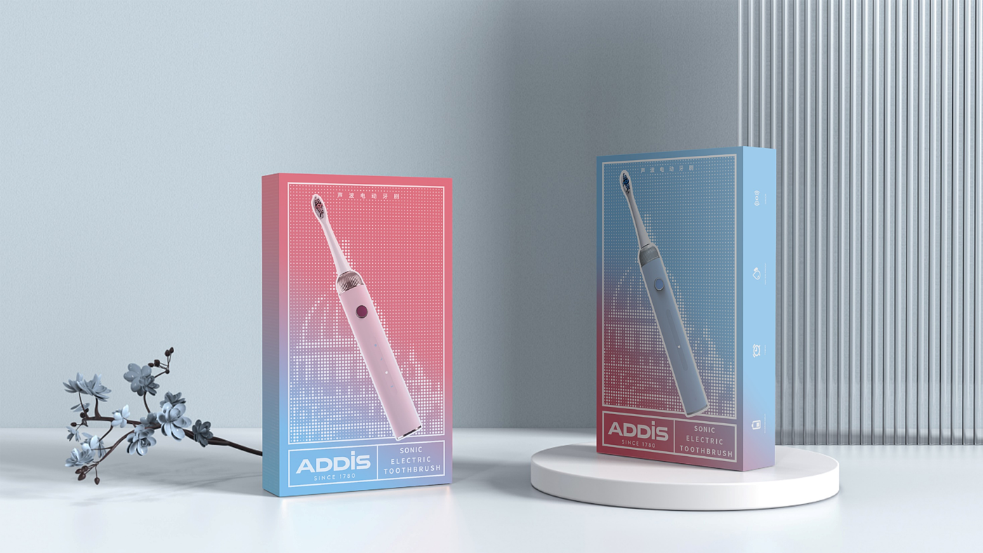 TOALL Convex and Concave Design，toothbrush，