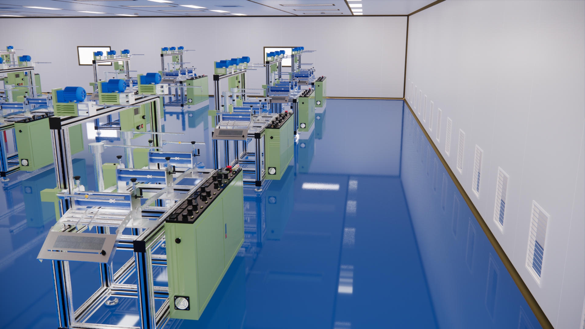 Design and construction of dust-free workshop，