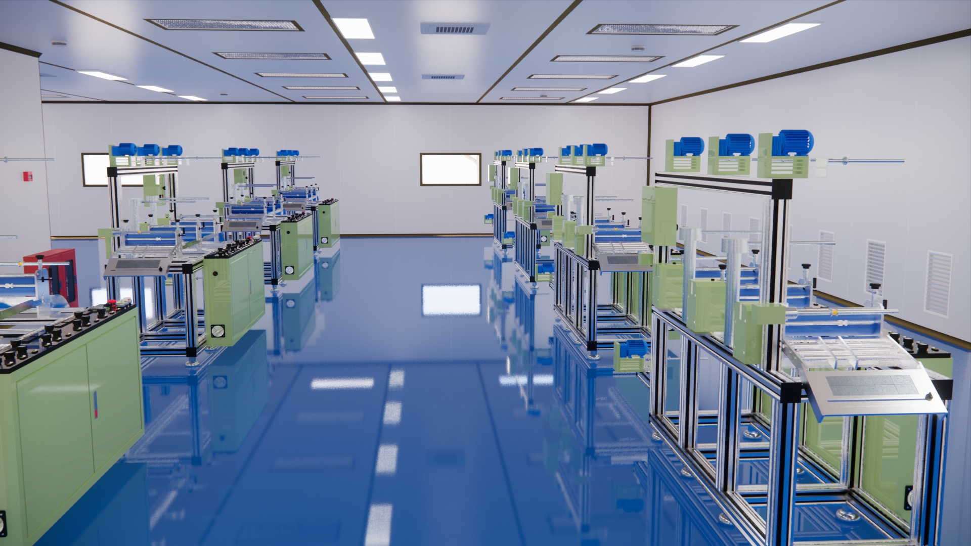 Design and construction of dust-free workshop，