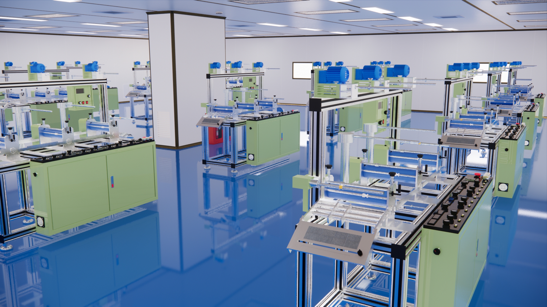 Design and construction of dust-free workshop，