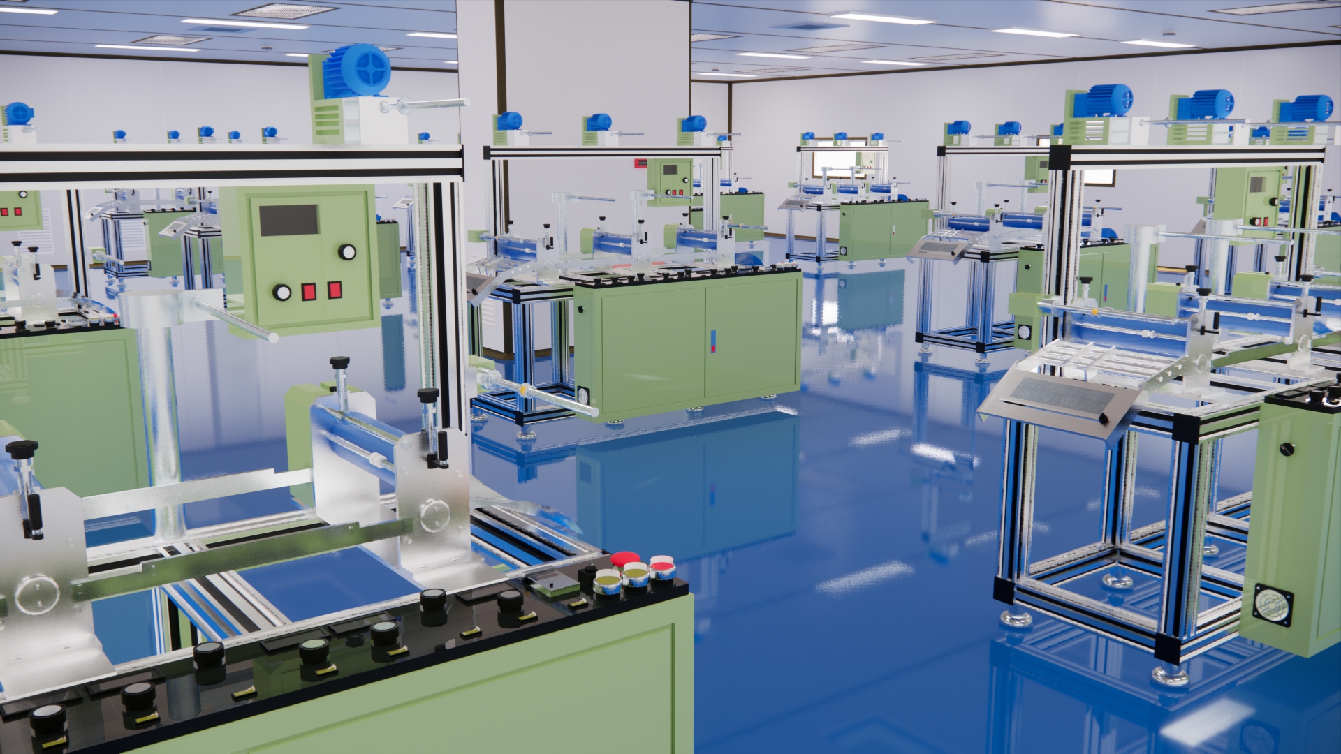 Design and construction of dust-free workshop，