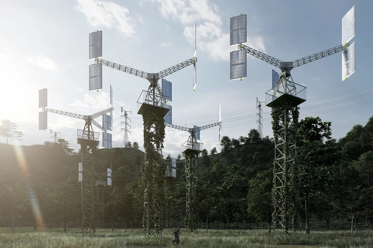 Soleolico，Wind turbine，3D printing，Green energy，