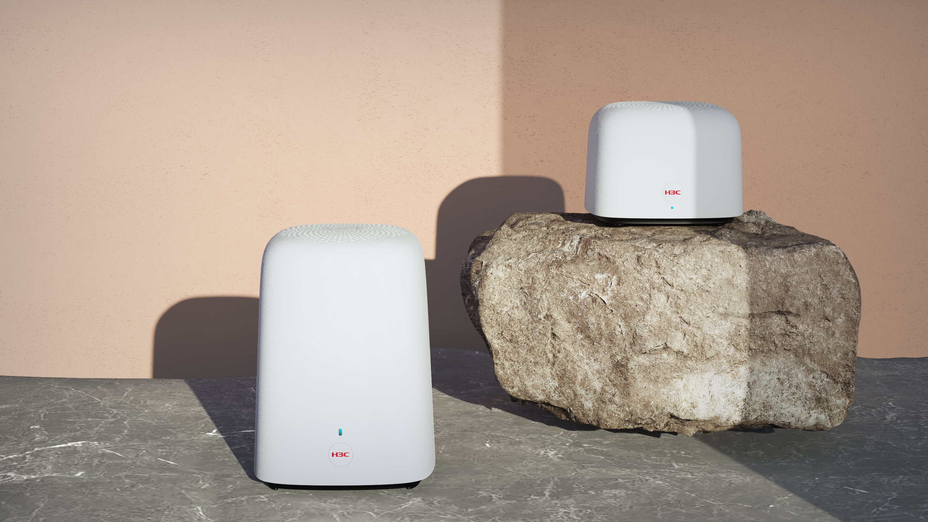 TOALL Convex and Concave Design，Router，Xinhua three，