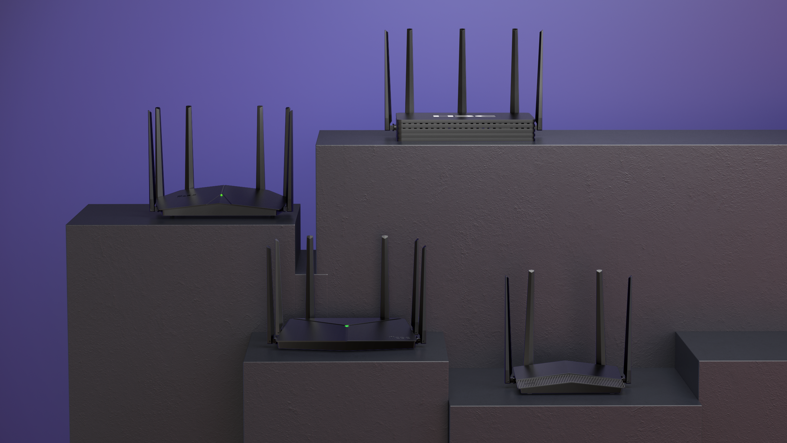 TOALL Convex and Concave Design，Router，Xinhua three，