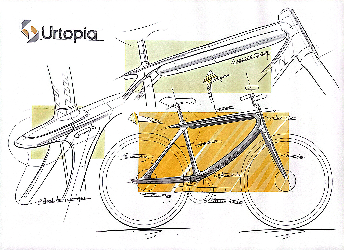 TOALL凸凹设计，自行车，北美，骑行，