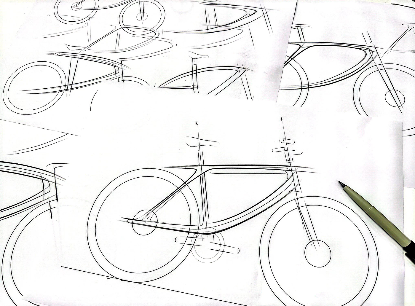 TOALL Convex and Concave Design，Bicycle，North America，Ride，