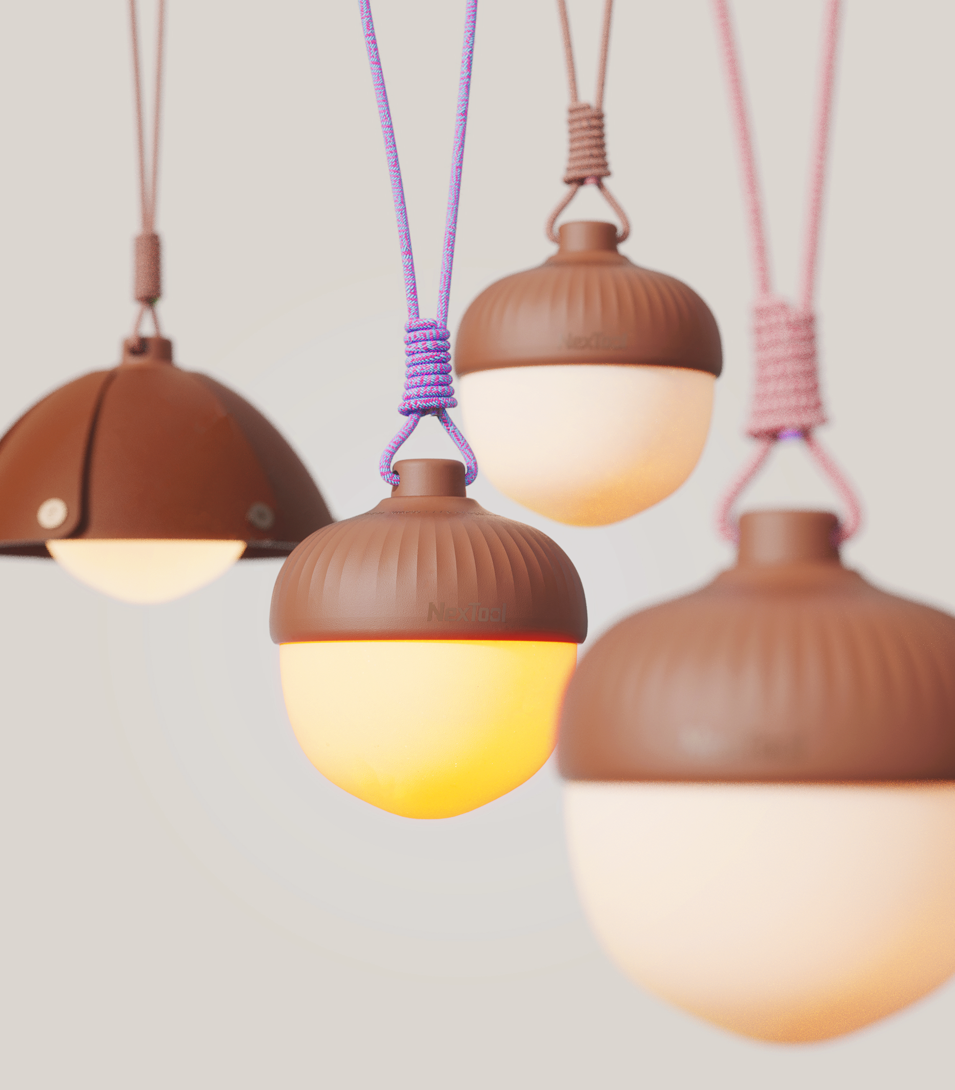 children，pinecone acorn，Camping lamp，Mobile lighting，Outdoor equipment，Good things at home，diy，Pineal Lamp，