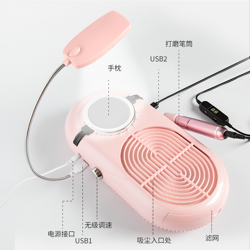 manicure，Nail artist，Nail vacuum cleaner，Nail grinder，