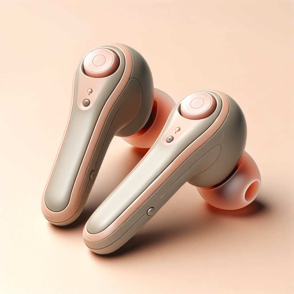 In-ear headphones, true wireless, ergonomic, comfortable to wear,，