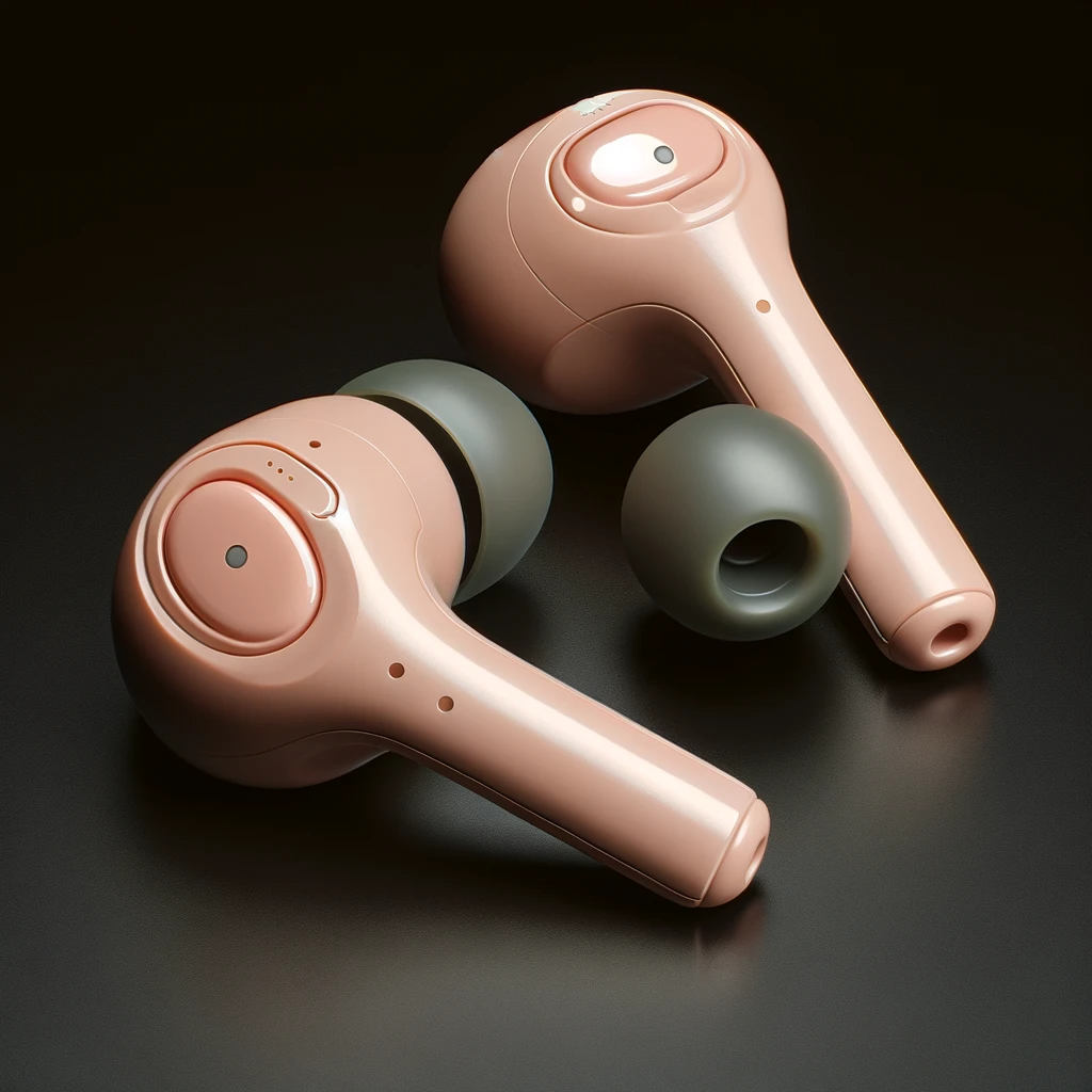 In-ear headphones, true wireless, ergonomic, comfortable to wear,，