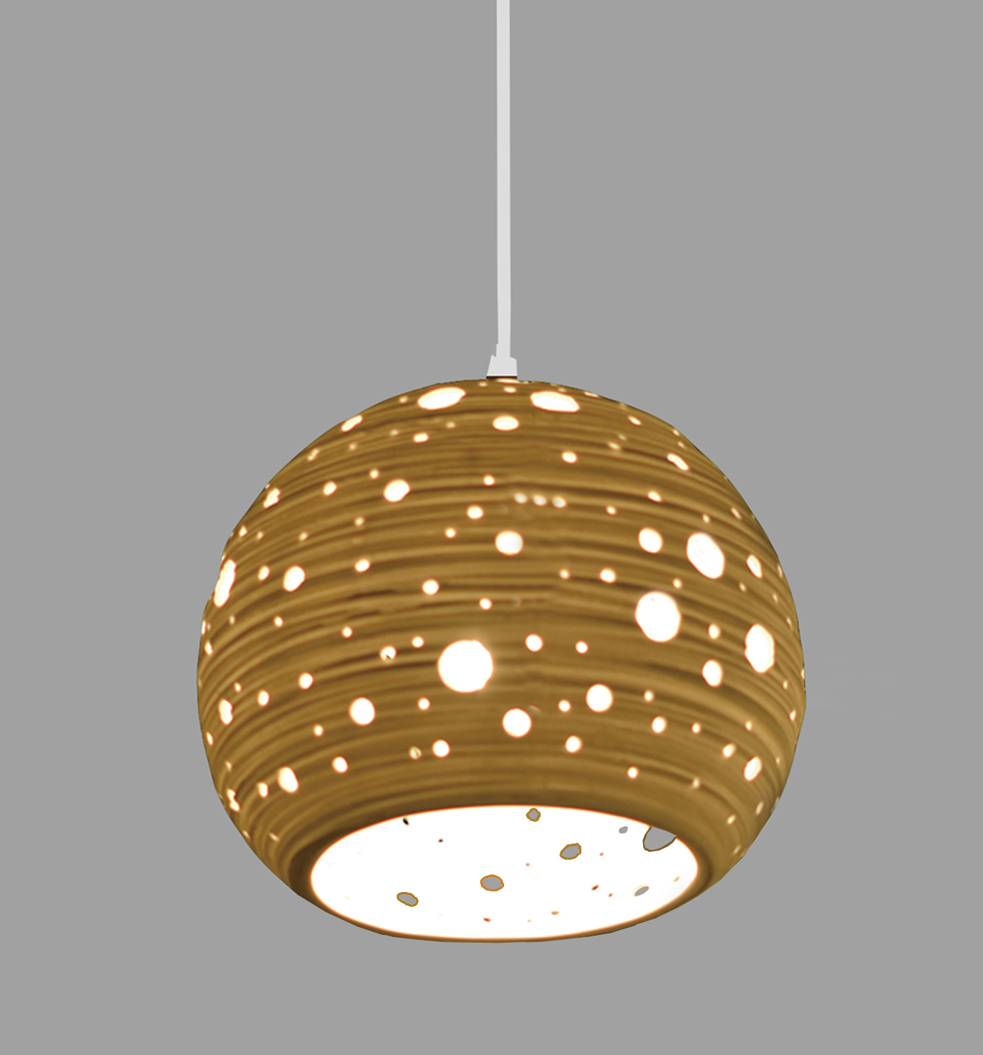 Ceramic lighting，Tao follows nature，Original by Aina，Craftsmanship，Chinese Philosophy，