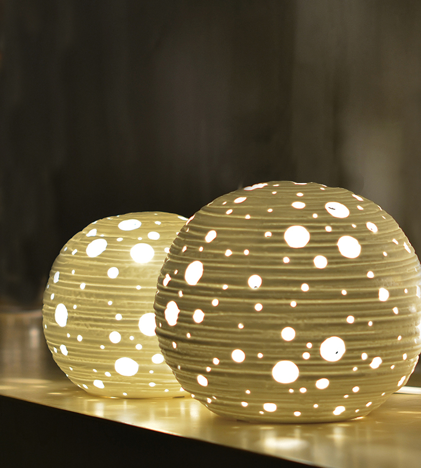 Ceramic lighting，Tao follows nature，Original by Aina，Craftsmanship，Chinese Philosophy，