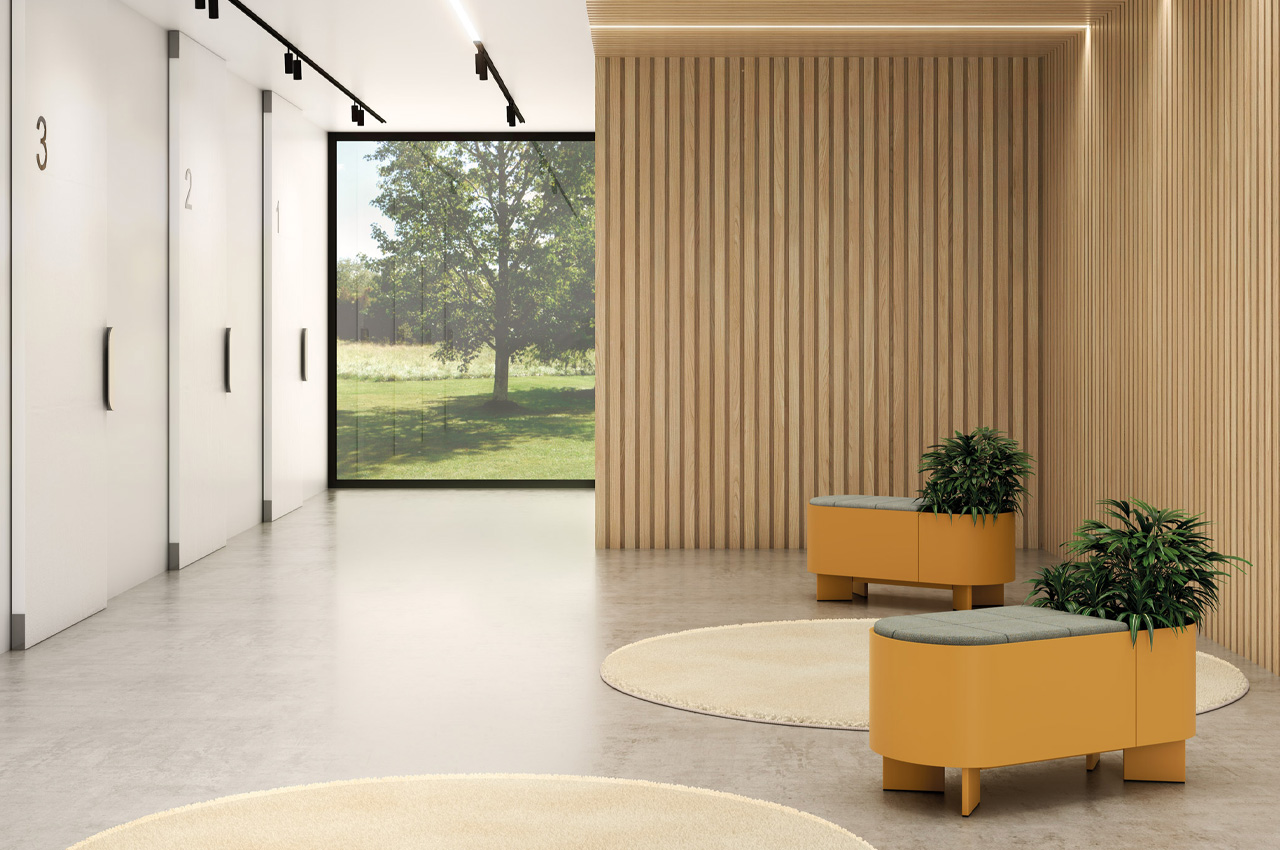 modularization，Simple style，warm tones，