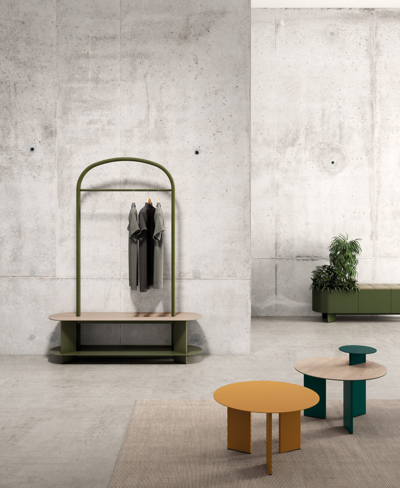 modularization，Simple style，warm tones，