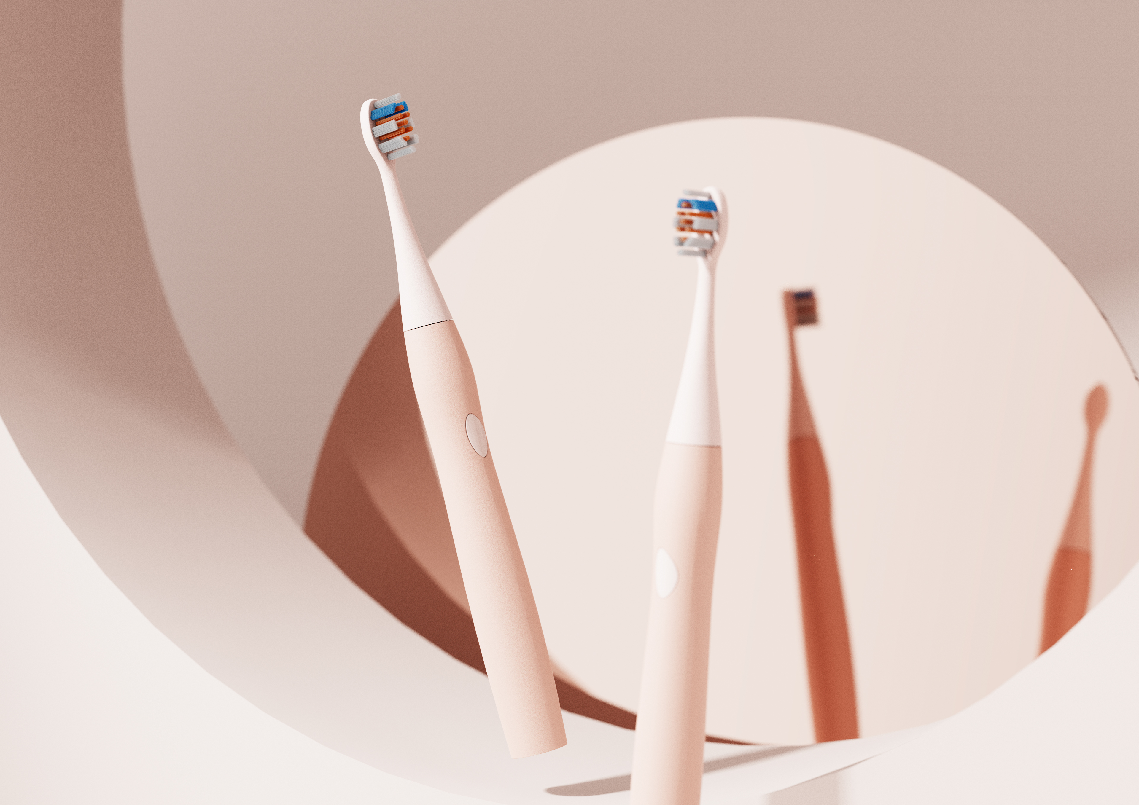 Electric toothbrush，Simplicity，Mellow，Compact and portable，