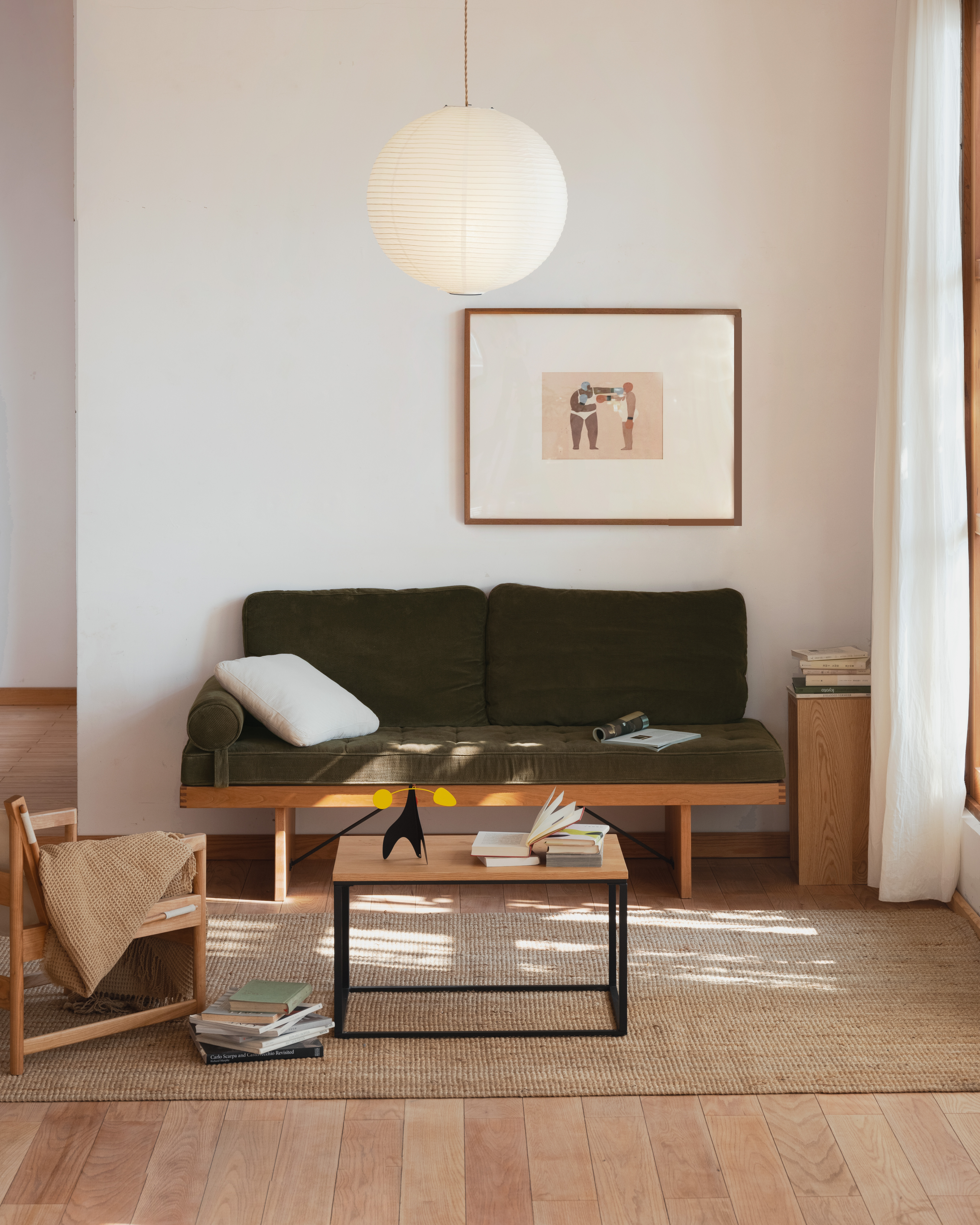 Day Bed，Lunch Break，tea table，soft roll，Solid wood furniture，