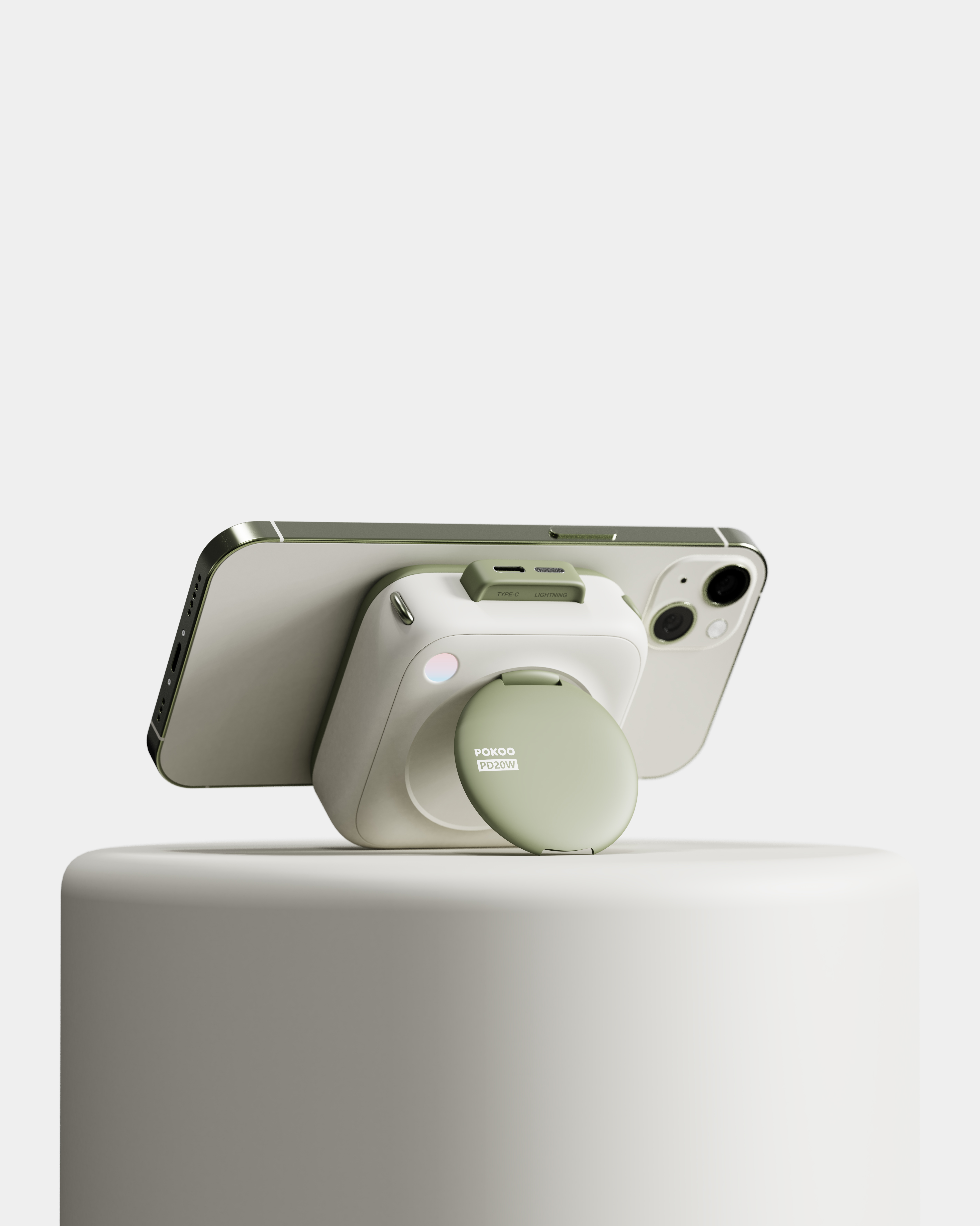 Magnetic charging treasure，3c，